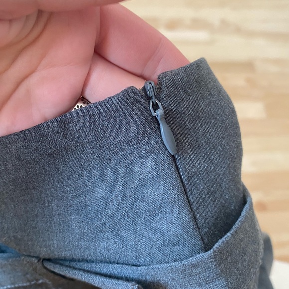 Zara gray mini skirt - Picture 4 of 6